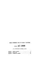 Akai AC-3800-Service-Manual